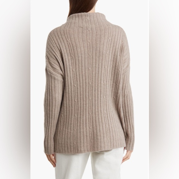 NWOT The Cashmere Project Cozy Ribbed Turtleneck Sweater - Picture 5 of 13